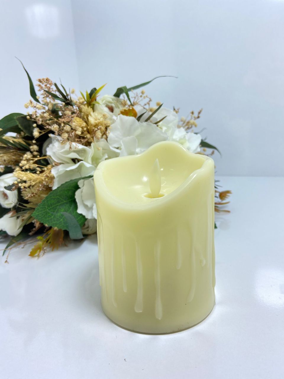 Şamdan Pilli Led Mum Küçük
